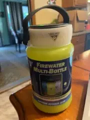 Brand New - Firewater USB/solar charged collapsible led bottle - multi bottle