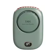 Rechargeable Desk Fan Portable Neck Fan USB Mini Cooling Travel Hanging Fan
