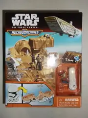 Walt Disney's Star Wars The Force Awakens Micro Machines Stormtrooper Helmet NEW