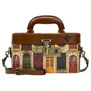 Patricia Nash Brescia Leather Mini Train Case - Doorways to Italy NWT