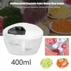 400ml Manual Mini Chopper Food Processor Pull Handle Vegetable Meat Chopper