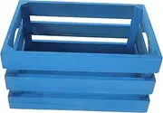 HEALEEP Rustic Style Wooden Crate Decorative Storage Box for Bedroom Desktop Organiser in Wooden Storage