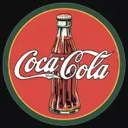 COKE - Round 30's Bottle & Log **NEW ALUMINUM STYLE