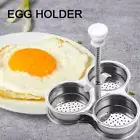 Egg Poacher Pan Steel Poached Egg Cooker Perfect Maker Spring A8A8