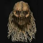 Halloween Latex Mask Horror Killer Scary Scarecrow Cosplay Costume Party Props╯