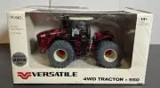 1/32 Ertl Versatile 550 4WD Tractor W/ Duals DieCast Red Chrome Chaser RARE