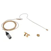 Tan Headset Microphone Whiroshi 4 Pin Audio Technica Wireless Microphone System