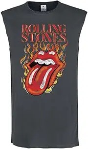 [Amplified] Mens Hot Tongue The Rolling Stones Tank Top