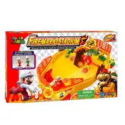 Super Mario Fire Mario Stadium Kids/Childrens Interactive Toy Playset 3+