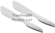 Tupperware Sandwich Spreader Cake Pie Slicer Set 2 Kitchen Utensils White