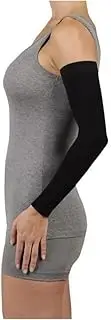 Juzo Soft 2001CG Black Compression Armsleeve 20-30mmHg w/Silicone Top Band Model: 2001MXCG - MAX, Size: III - Medium, Length: L-Long, Colour: Black 10