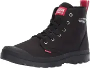 Palladium Unisex Boot Pampa Hi Dare Black Men's 4, Women's 5.5