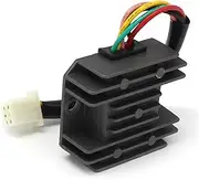 Motorcycle Voltage Regulator Rectifier Compatible with Sym Euro MX 125 150 Jet 50 Basix SR V 100 Shark RS VS125 VS150 Compatible with Kymco ZING Hipster