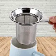 Double Handles Tea Infuser with Lid Fine Mesh Coffee Filter Teapot Cup