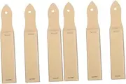 BELLIFFY 6 Sets Ergonomic Handle Sandpaper Pencil Sharpener Sketch Paper Sharpening Tool Safe for Artists Students Sketch Drawing Accessory