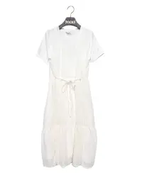 在飛比找環球Online優惠-【POONE】維納斯的浪漫雪紡洋裝#深米-深米