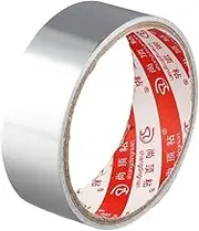 Aluminum Foil Tape, Aluminum Air Duct Tape,Insulation Adhesive Metal High Temperature Heavy Duty, Silver Aluminum Foil Tape,Multi-Purpose Silver Metal Tape
