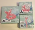 NEW Coconut Grove Pink MERMAID Pool Float Kiddy Noodle Sparkle Beach Ball 3pc