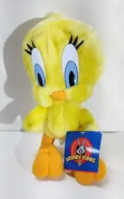 Vintage Tweety Bird Warner Bros. Looney Tunes ACE 13" Stuffed Plush Toy 1997