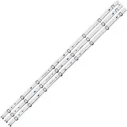 SCPCKZETZN 3PCS 8LEDs 850mm LED Backlight Strip Fit for LG 43LH604V 43LH60_FHD_A Type UF64_UHD_A 43UH610V 43UF640 43UH610A 43LH5700