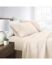Home Collection 4pc Cotton Jersey Knit Sheet Set