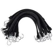 XSTRAP STANDARD 20 Pack 15'' Adjustable Rubber Tarp Straps, EPDM Bungee Cords...
