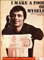 FRANKIE VALLI I MAKE A FOOL OF MYSELF SHEET MUSIC PIANO/VOCAL/GUITAR 1967 NEW