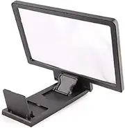 Phone Screen Magnifier 3D Screen Amplifier Mobile Phone Magnifying Glass Stand for Video Folding Screen Enlarged Eyes Protection Holder