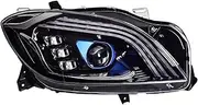 Compatible For Benz W166 Full LED Headlights 2012 2013 2014 2015 ML300 ML350 ML400 DRL Dynamic Turn Signal LED Projector Lens Front Lights