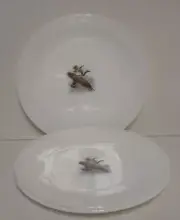 Anchor Hocking GAME BIRDS Dinner Plates GEESE More Items Here SET OF THREE
