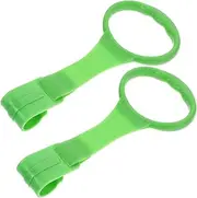 JOINPAYA Baby Pull Ring Set 1 Pair Baby Bed Stand up Rings Toddler Bed Exercise Assistant Safe Crib Hanging Rings for Infants