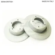 LAND ROVER FRONT BRAKE ROTOR DISC SET x2 DEFENDER 07-15 LR017951 MB (for: Land Rover)