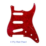 For US Fender Strat Stratocaster Jimi Hendrix Guitar pickguard,Red Pearl