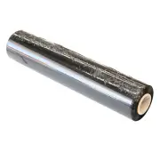 Stretch Film Black Cast 25U 500MM 3.3kg Pallet Shrink Hand Wrap x1 Roll