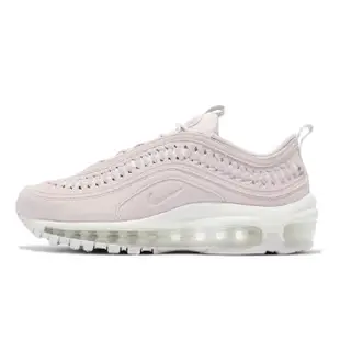 【NIKE 耐吉】休閒鞋 Air Max 97 LX 運動 女鞋 氣墊 避震 編織造型 球鞋穿搭 粉紫 白(DC4144-500)