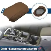 Center Console Armrest Covers for Mazda 6 06-15 Neoprene Fabric Deep Brown