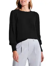 NIC+ZOE Femme Sleeve Sweater