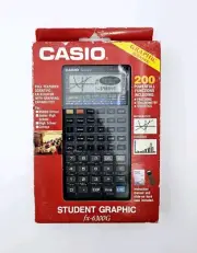 Vintage CASIO FX-6300G Student Graphic Scientific Calculator READ