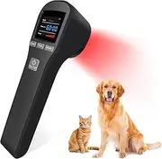Portable Red ight Device for Dogs, 16 X 660nm + 4 X 808nm Infrared ight herapy, Handheld Cold Therapy Device Machine for ain elief, Portable Device Infrared ight for Dogs, Cats and Horses
