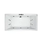 1550/1680/1800*840*480/500mm Catolina Spa Bath 6/10/14 jets White Acrylic drop in Rectangle