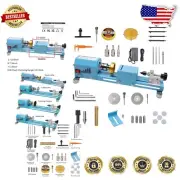 Portable Mini Wood Lathe - Versatile Tool for Polishing, Cutting & Milling