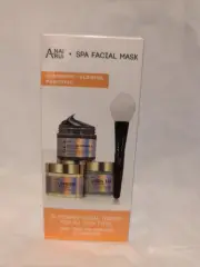 Turmeric Clay Mask - Green Tea Clay Mask - Dead Sea Minerals Mud Mask, Spa Fa...