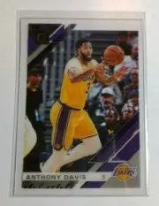 2019/20 Panini Clearly Donruss Acetate Base - ANTHONY DAVIS Lakers #21