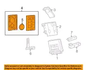 Cadillac GM OEM 17-18 XT5 Keyless Entry-Key Fob Remote Transmitter 13510245