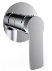 Millennium AKEMI SHOWER MIXER 35mm Cartridge, Contemporary Design, CHROME 10342
