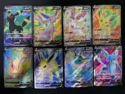 Pokémon Korean Card Eevee Heroes Full Art V SR Lot 8 NM Umbreon +7 All Set