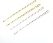 Hair Stick Pin, Metal Hair Sticks, Hair Forks for Thick Hair, Decorative Hair Pins for Women, Metal Vintage Hair Sticks, Hair Sticks, Minimalist Hair Bun Holder Stick for Women and Girls