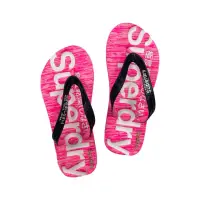 在飛比找momo購物網優惠-【Superdry】混粉 芭比 風 極度乾燥 女拖鞋 女款 