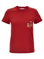 [Max Mara] Max Mara-Nunzio T Shirt Rosso-Donna M