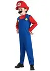 Brand new Super Mario Children Boy Men 80s Fancy Dress Party Costume PC009